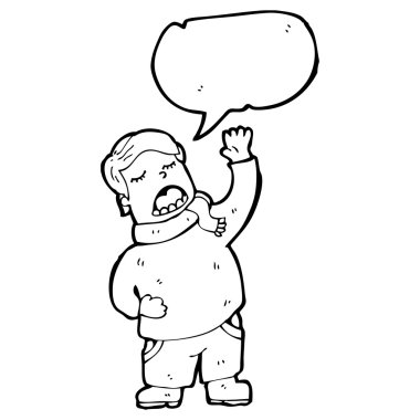 şarkı söyleyen adam