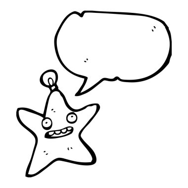 yıldız karikatür biblo