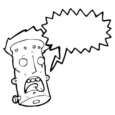 Frankenstein'ın canavarı kafa