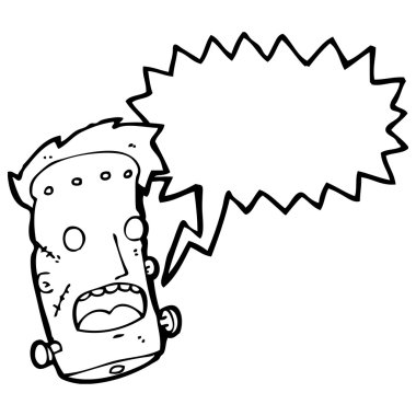 Frankenstein'ın canavarı kafa