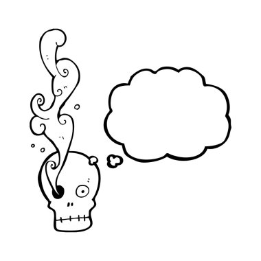 Sigara göz soket kafatası