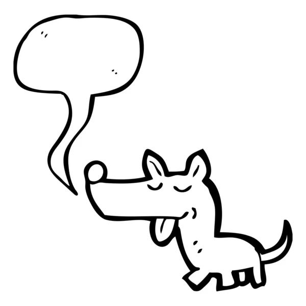 Kleiner Hund — Stockvektor