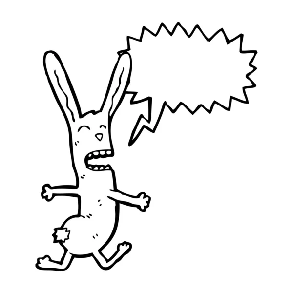 Lapin drôle — Image vectorielle