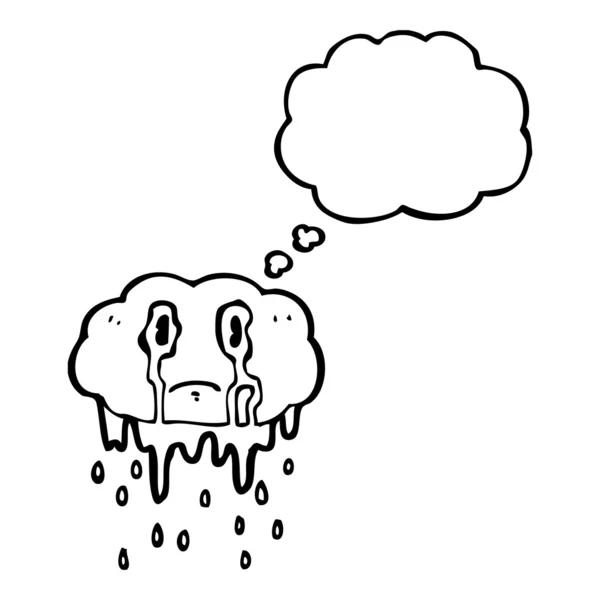Κλάμα raincloud — Διανυσματικό Αρχείο