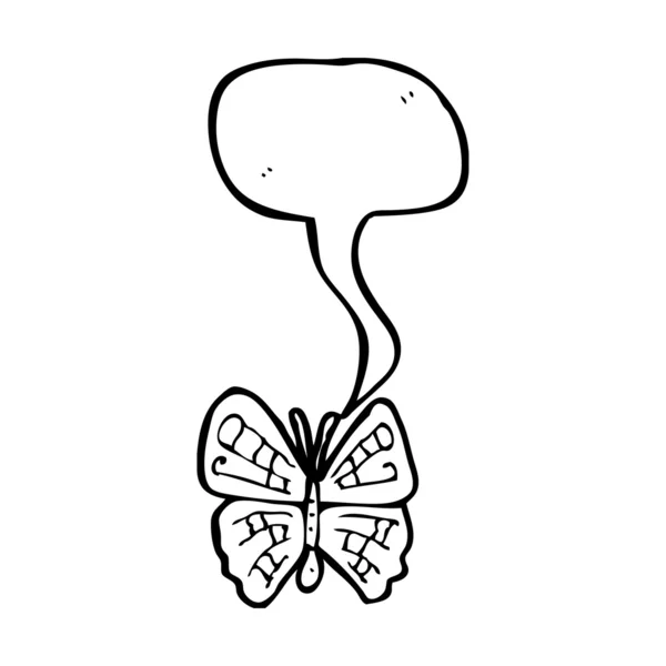 Mariposa. — Vector de stock