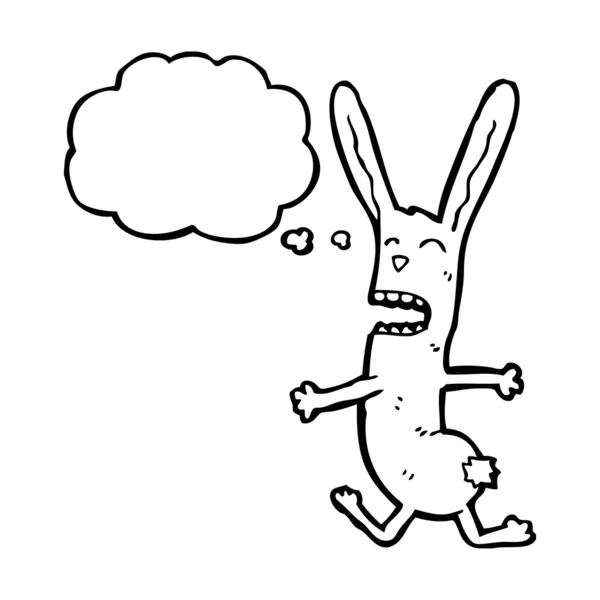 Кролик FUNNY — стоковий вектор
