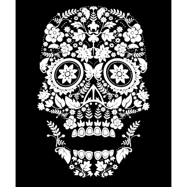 Dead skull — Stock Vector