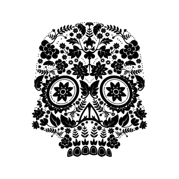 Jour du crâne mort — Image vectorielle