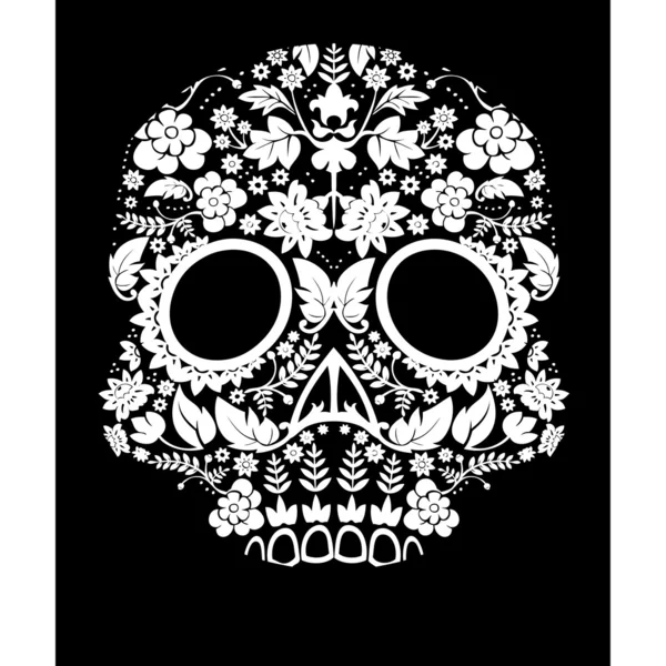 Dead skull — Stock Vector