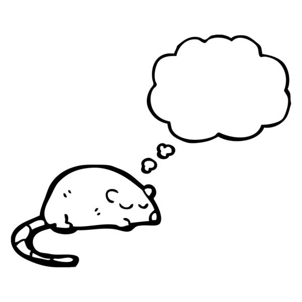 带气泡的鼠标 — 图库矢量图片