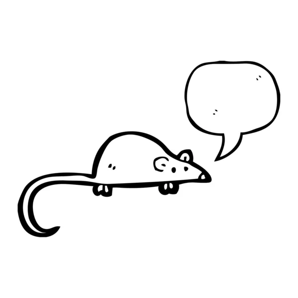 Schattig muis — Stockvector
