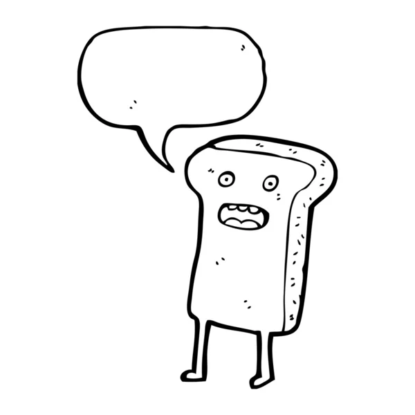 Mówienie tosty — Wektor stockowy