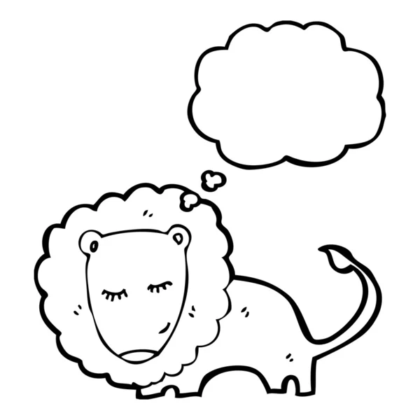 Śliczne lew — Wektor stockowy