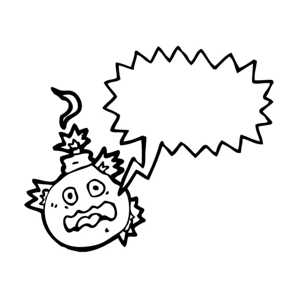 Bombe anti-stress — Image vectorielle