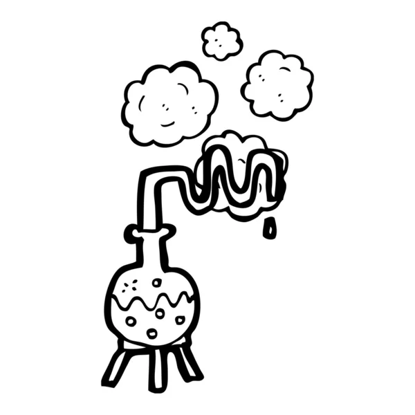 Wissenschaftliches Experiment — Stockvektor