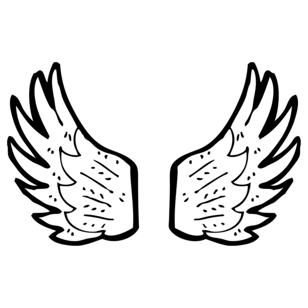 Asas de anjo — Vetor de Stock
