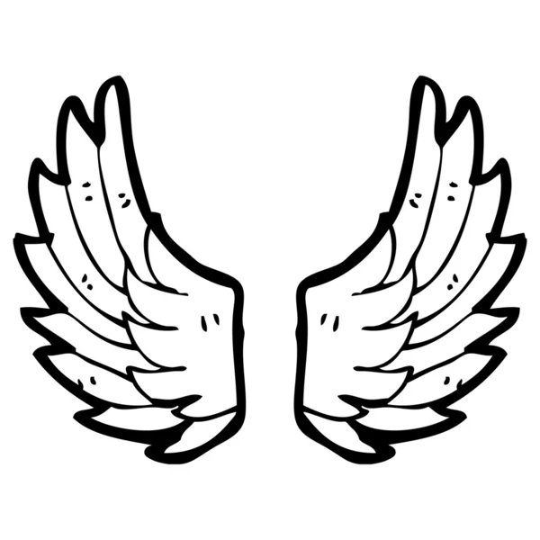 Angel wings — Stock Vector