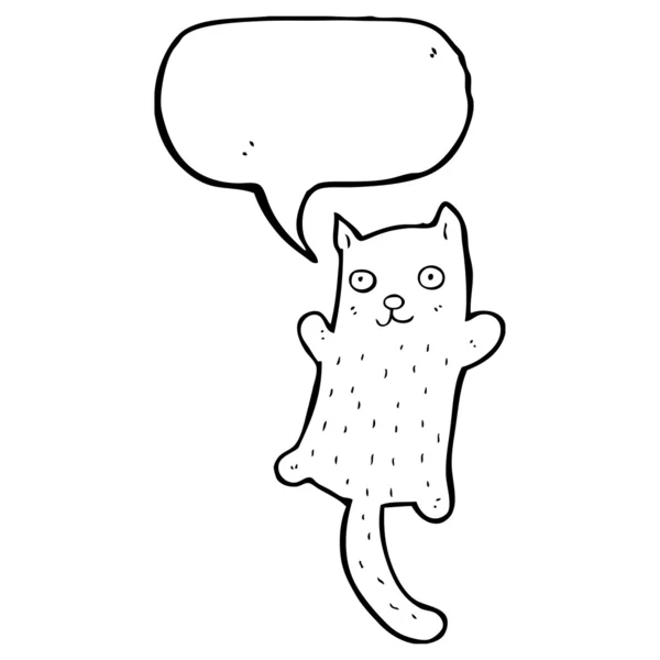 面白い猫 — ストックベクタ
