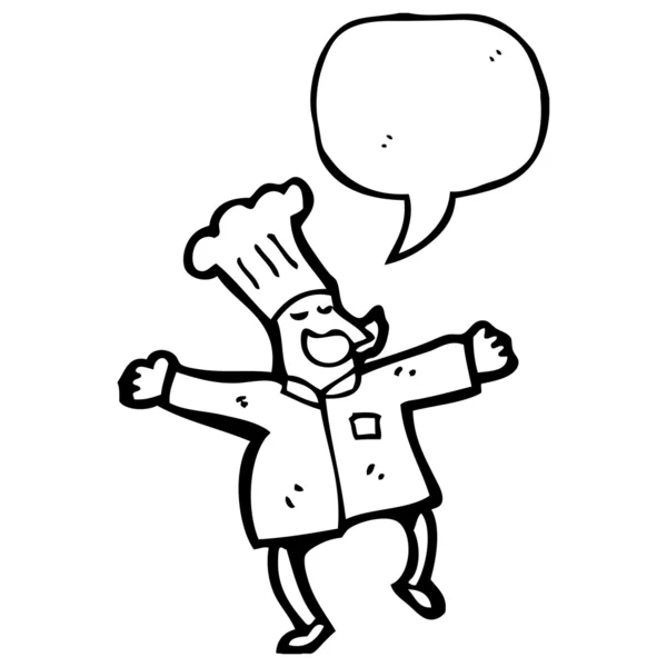 Chef cartoon — Stock Vector