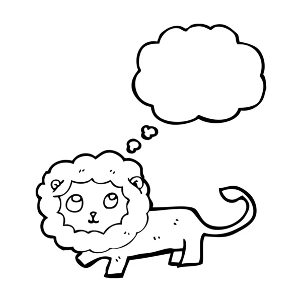 Aranyos oroszlán — Stock Vector