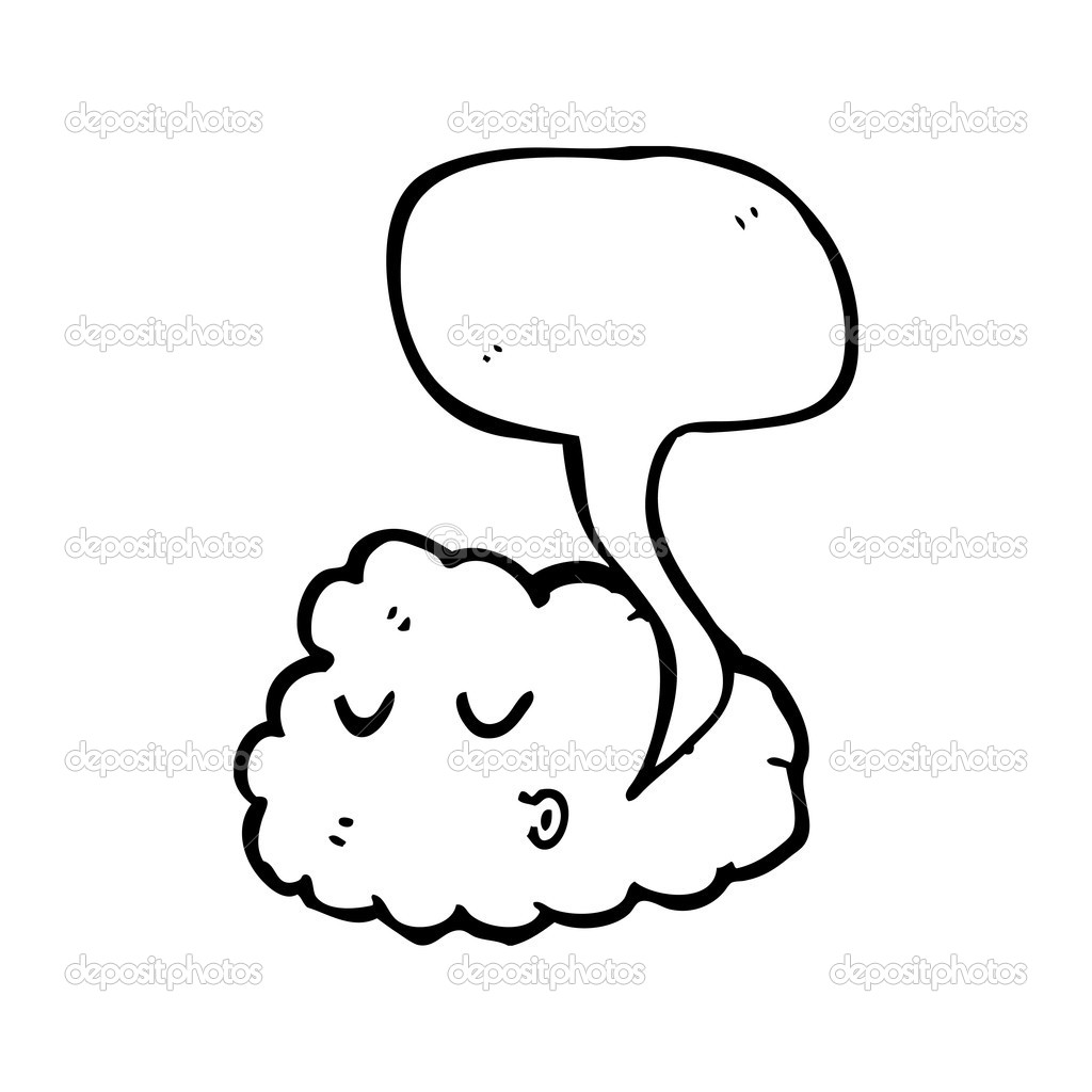 Любопытное Облако Векторное Изображение ©lineartestpilot 20154077