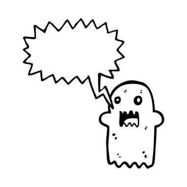 haykıran Spooky halloween hayalet