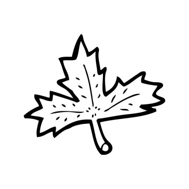 akçaağaç yaprağı silüeti