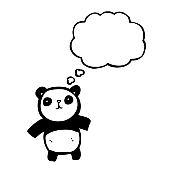 Panda Ordförande — Stock vektor