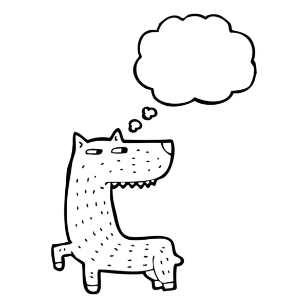 大きな悪いオオカミ — ストックベクタ