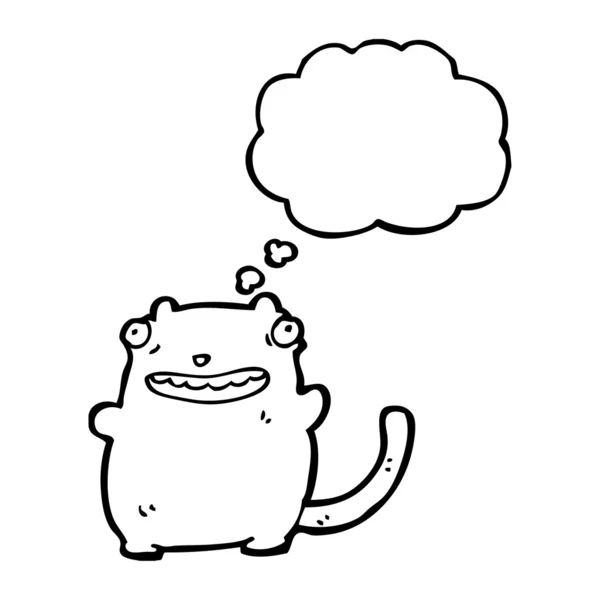 Kucing gemuk yang lucu - Stok Vektor