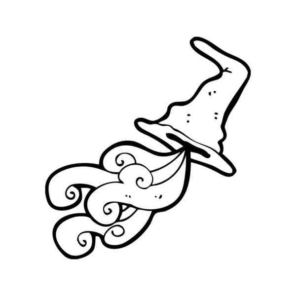 Chapéu mágico de bruxa —  Vetores de Stock
