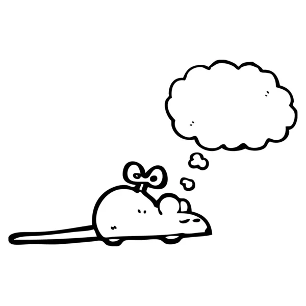 Souris de dessin animé mignon image vectorielle par lineartestpilot