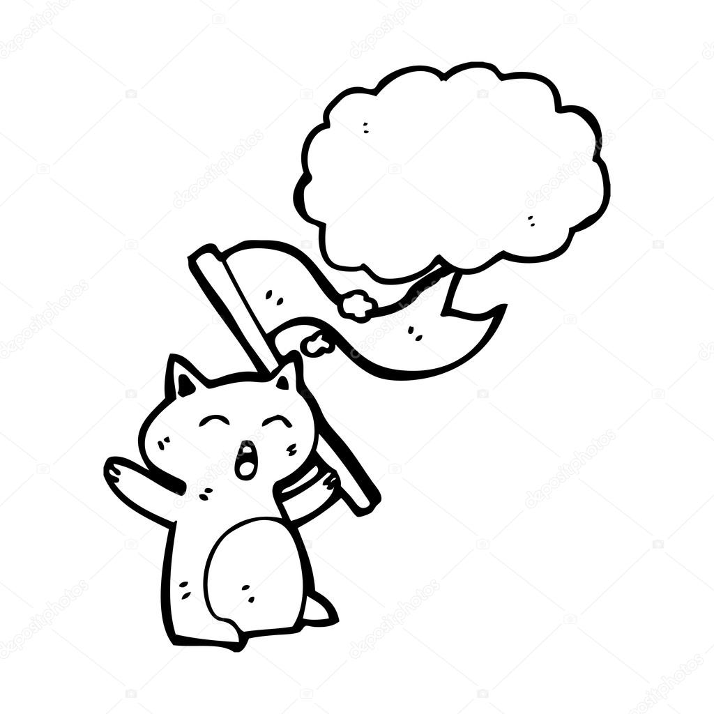 Drole Japonais Style Chanceux Chat Image Vectorielle Lineartestpilot C