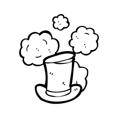 hırpalanmış eski üst şapka