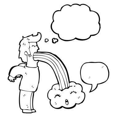 çılgın halüsinasyon adam