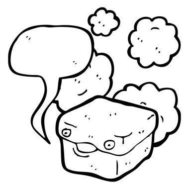 kutu ile konuşma balonu