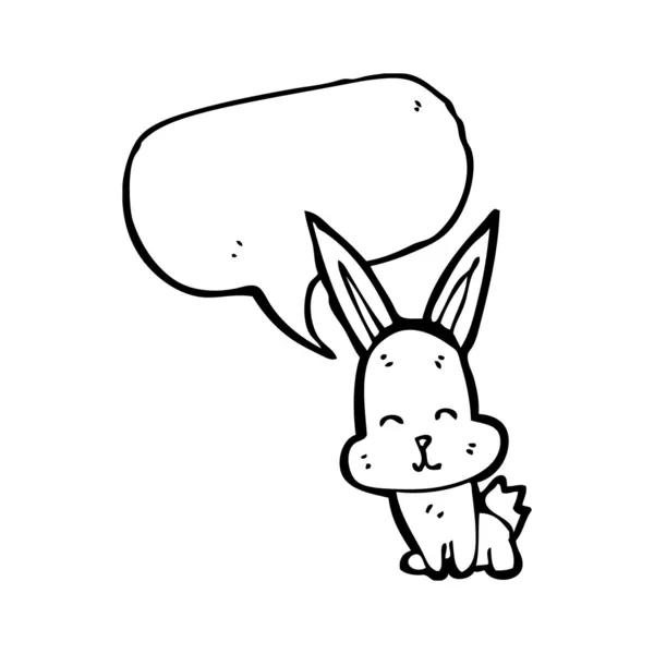 Lapin heureux — Image vectorielle