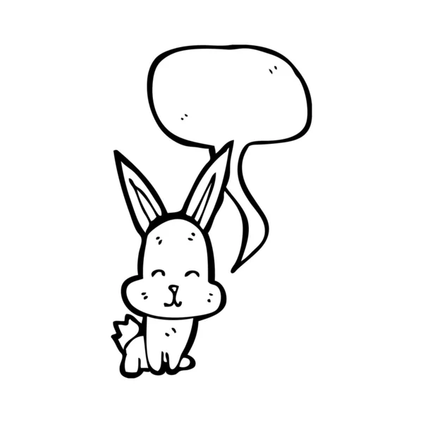 Lapin heureux — Image vectorielle