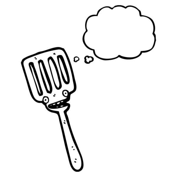 Spatula karakter — Stock Vector