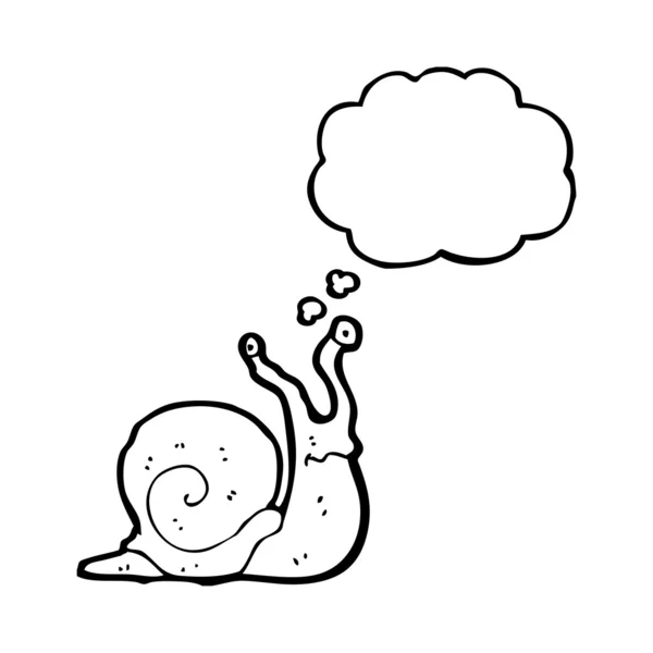 疯狂的蜗牛 — 图库矢量图片