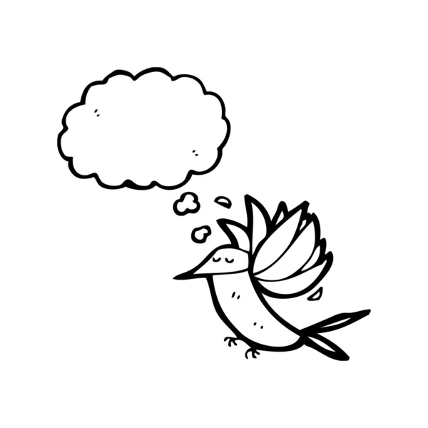 Cartoon colibri — Image vectorielle