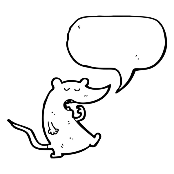 Hungrig mus — Stock vektor