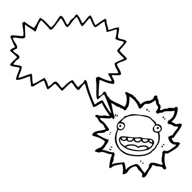 Sun'ın konuşma balonu