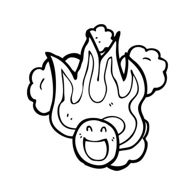 mutlu yanan surat yüz