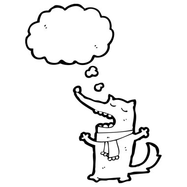 Fularlı küçük kurt