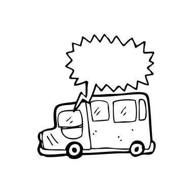 Not kabarcık ile otobüs