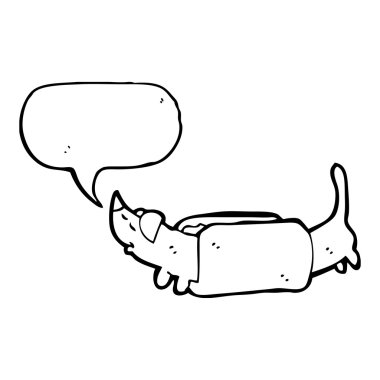 Dachshund hotdog