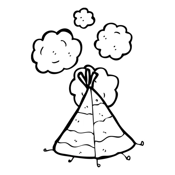 Un tipi. — Image vectorielle