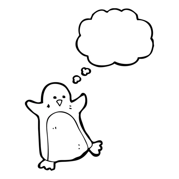 Pingouin heureux — Image vectorielle