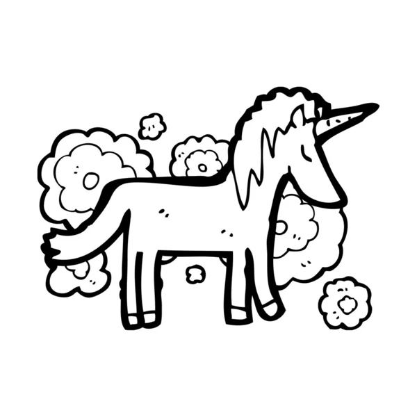 Bastante unicornio — Vector de stock